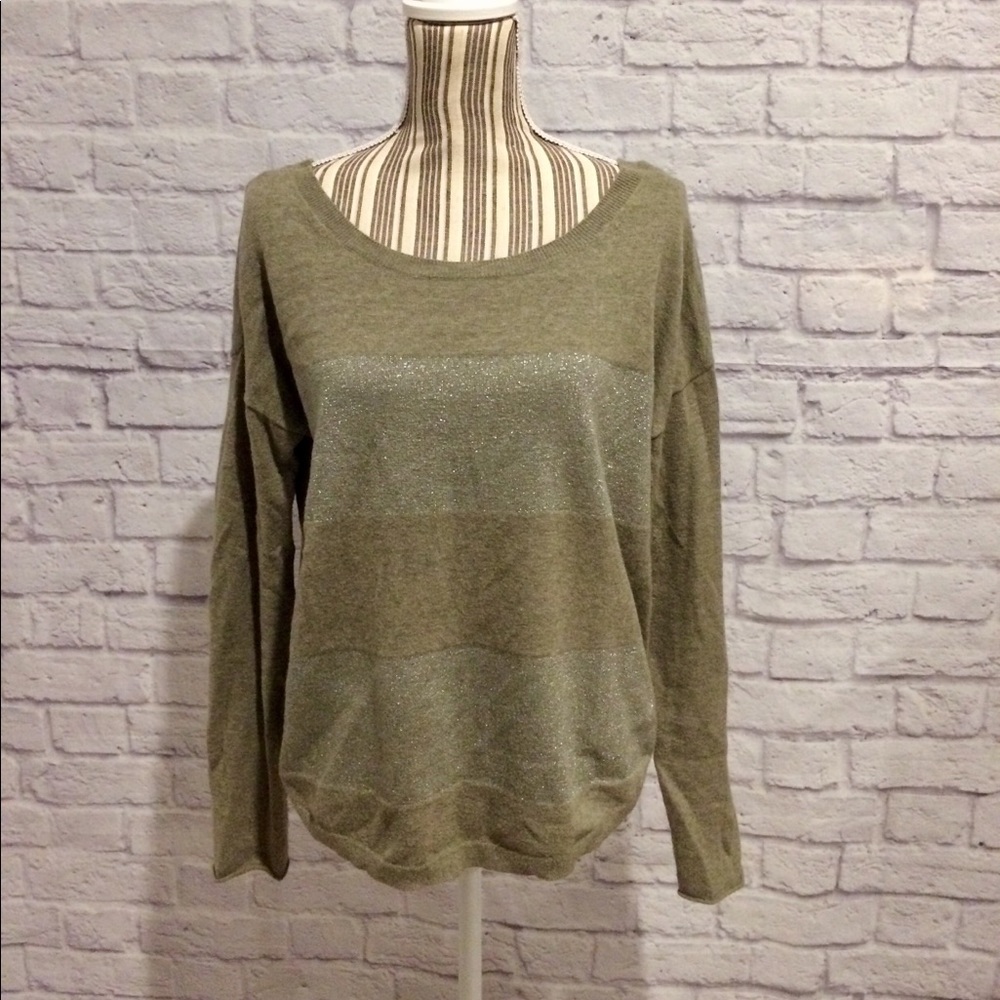 Banana Republic Green Pullover Sweater Size Small